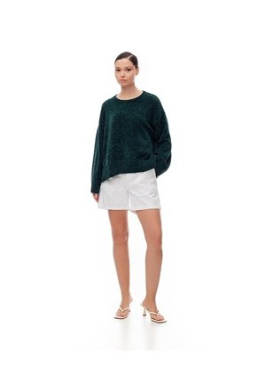 Suéter Oversize Verde Mujer Verde