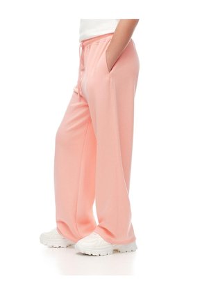 Pantalón Holgado Tiro Medio Naranja Niña Naranja
