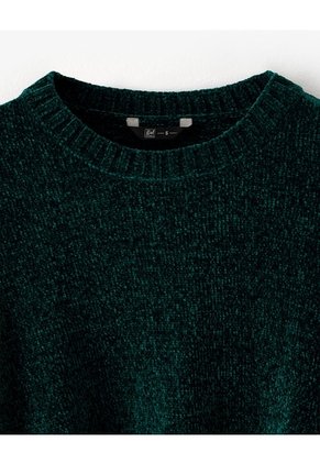 Suéter Oversize Verde Mujer Verde