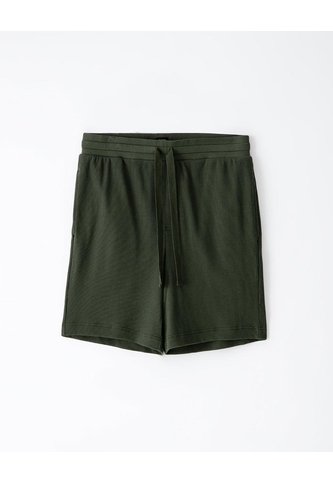 Bermuda Relax Algodón Verde Hombre Verde Gef