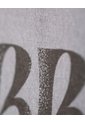 Camiseta Regular Algodón Gris Estampada Mujer Gris de Gef