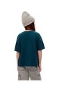 Camiseta Oversize Algodón Verde Estampada Niña Verde de Gef