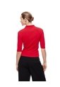Polo Slim Tejido De Punto Algodón Roja Mujer Rojo de Gef