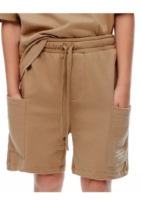 Conjunto Camiseta + Bermuda Habano Niño Marron