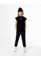 Pantalón Tipo Jogger Negro Niño Negro de Gef