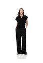 Chaleco Oversize Tejido Negro Mujer Negro de Gef