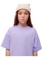 Camiseta Oversize Algodón Lavanda Niña Lavanda de Gef