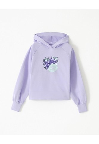 Buzo Tipo Hoddie Algodón Lavanda Niña Lavanda Gef