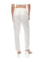 Pantalón Regular Alto Blanco Mujer Blanco de Gef