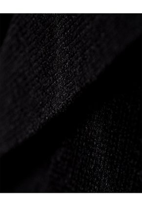 Chaleco Oversize Tejido Negro Mujer Negro