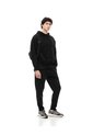 Pantalón Deportivo Negro Hombre Negro de Gef