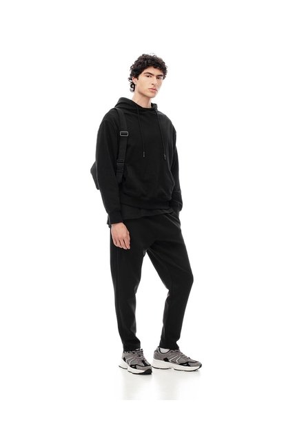 Pantalón Deportivo Negro Hombre Negro