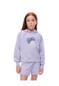 Buzo Tipo Hoddie Algodón Lavanda Niña Lavanda de Gef