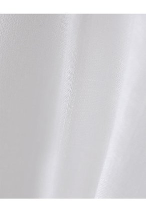 Pantalón Regular Alto Blanco Mujer Blanco