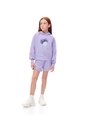 Buzo Tipo Hoddie Algodón Lavanda Niña Lavanda de Gef