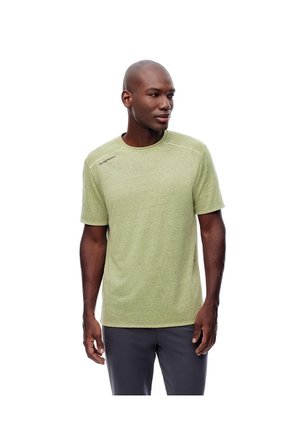 Camiseta Deportiva Control Humedad Amarilla Hombre Amarillo