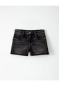 Short Tiro Medio Denim Gris Mujer Azul de Gef