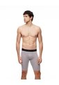 Bóxer Deportivo Largo Gris Hombre Gris de Gef