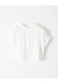Camiseta Regular Algodón Blanca Niña Blanco de Gef