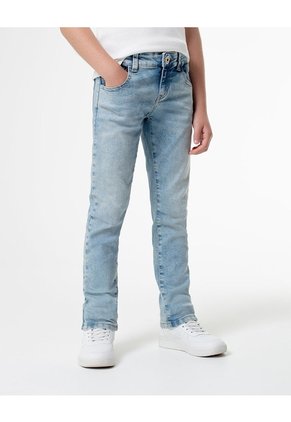 Jean Slim índigo Claro Niño Azul Oscuro