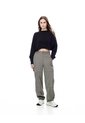 Pantalón Recto Tiro Medio Verde Mujer Verde de Gef
