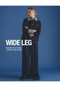 Jean Wide Leg Tiro Medio índigo Oscuro Mujer Azul Oscuro de Gef