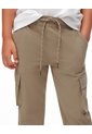 Pantalón Tipo Cargo Habano Niño Marron de Gef