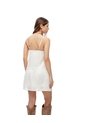 Vestido Corto & Flare Blanco Mujer Blanco de Gef
