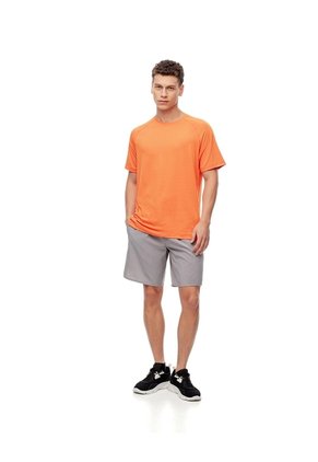Camiseta Deportiva Control Humedad Naranja Hombre Naranja