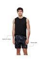Pantaloneta Deportiva Secado Rápido Negra Hombre Negro de Gef