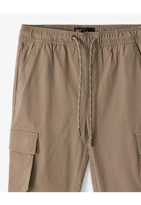 Pantalón Tipo Cargo Habano Niño Marron