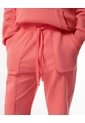 Jogger Regular Tiro Medio Coral Niña Coral de Gef