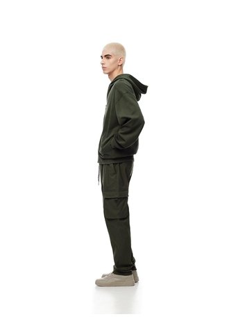Pantalón Cargo Regular Liviano Verde Hombre Verde Gef