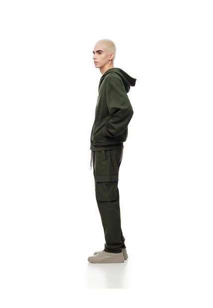 Pantalón Cargo Regular Liviano Verde Hombre Verde