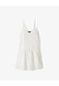 Vestido Corto & Flare Blanco Mujer Blanco de Gef