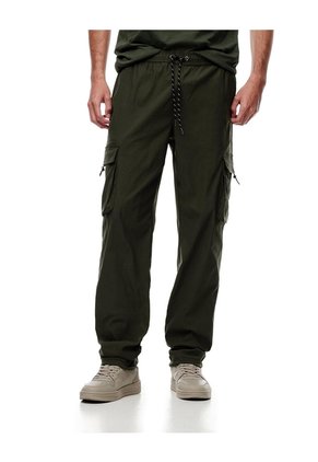 Pantalón Cargo Regular Liviano Verde Hombre Verde