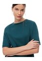 Camiseta Oversize Verde Mujer Verde de Gef