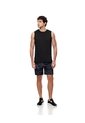 Pantaloneta Deportiva Secado Rápido Negra Hombre Negro de Gef