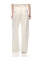Pantalón Wide Leg Tiro Alto Denim Habano Mujer Marron de Gef