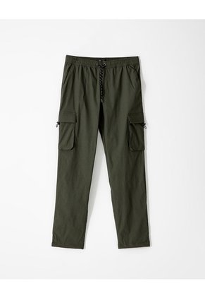 Pantalón Cargo Regular Liviano Verde Hombre Verde