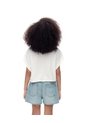 Short Denim Tiro Medio índigo Medio Niña Azul Oscuro de Gef