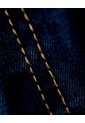 Jean Súper Skinny Tiro Medio índigo Medio Mujer Azul Oscuro de Gef