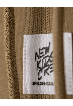 Buzo Tipo Hoddie Habano Niño Marron