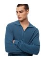 Buzo Regular Tejido De Punto Algodón Azul Hombre Azul de Gef