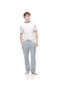 Pantalón De Pijama Algodón Rayas Hombre Azul de Gef