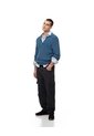 Buzo Regular Tejido De Punto Algodón Azul Hombre Azul de Gef