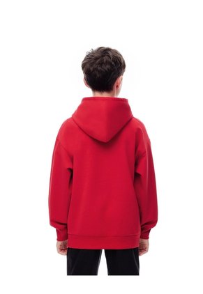 Buzo Tipo Hoddie Rojo Niño Rojo