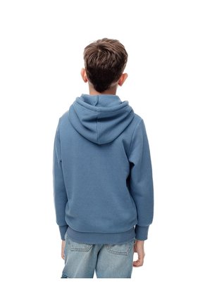 Buzo Tipo Hoddie Azul Niño Azul