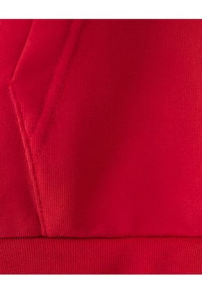 Buzo Tipo Hoddie Rojo Niño Rojo