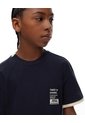 Camiseta Regular Algodón Azul Estampada Niño Azul de Gef